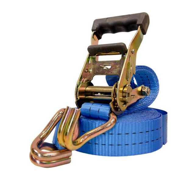 Spanngurt 2-teilig / 35mm / 6 Meter / Blau